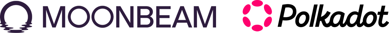 Moonbeam and Polkadot Logos