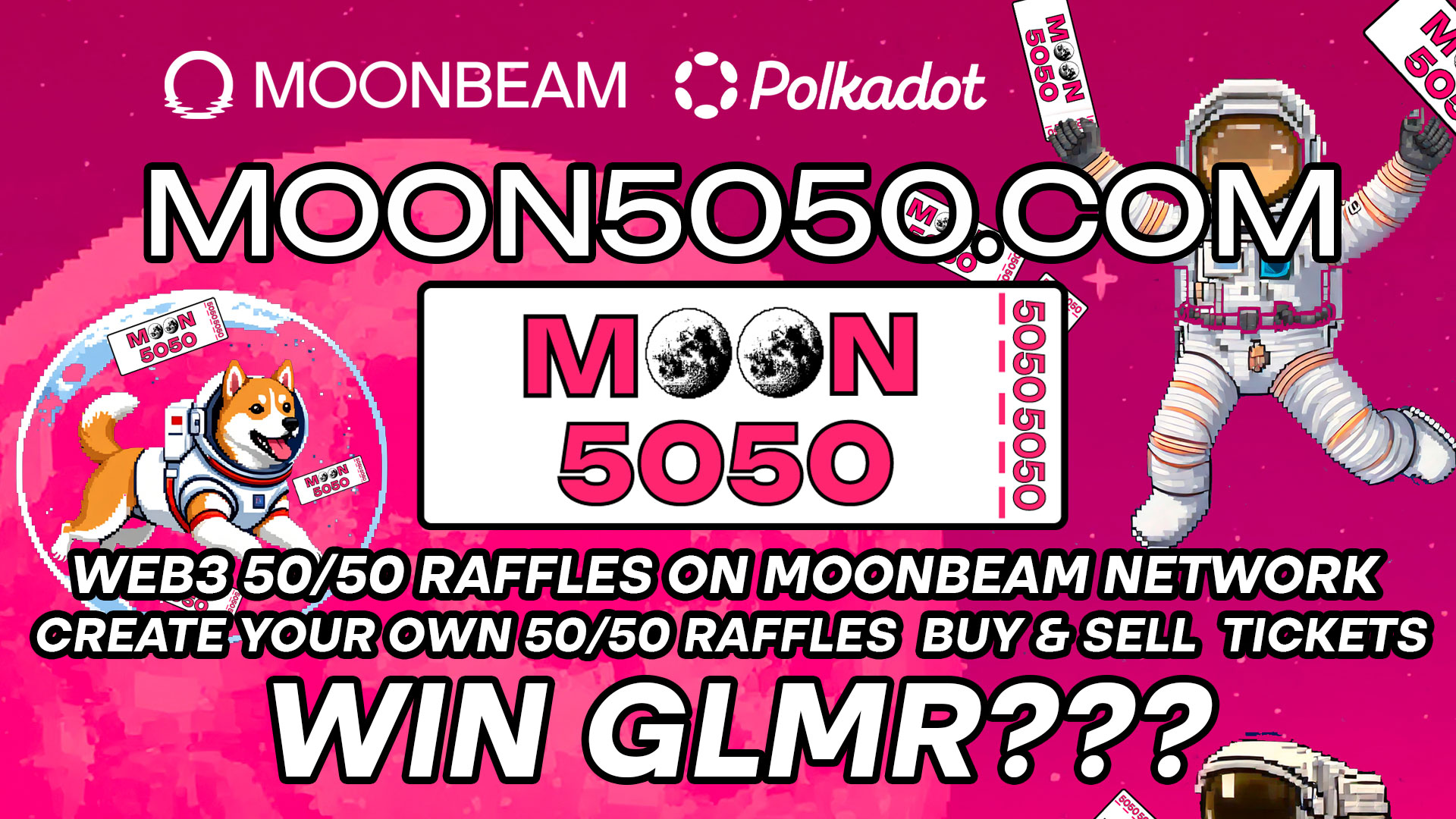Moonbeam Network Raffle DAPP
