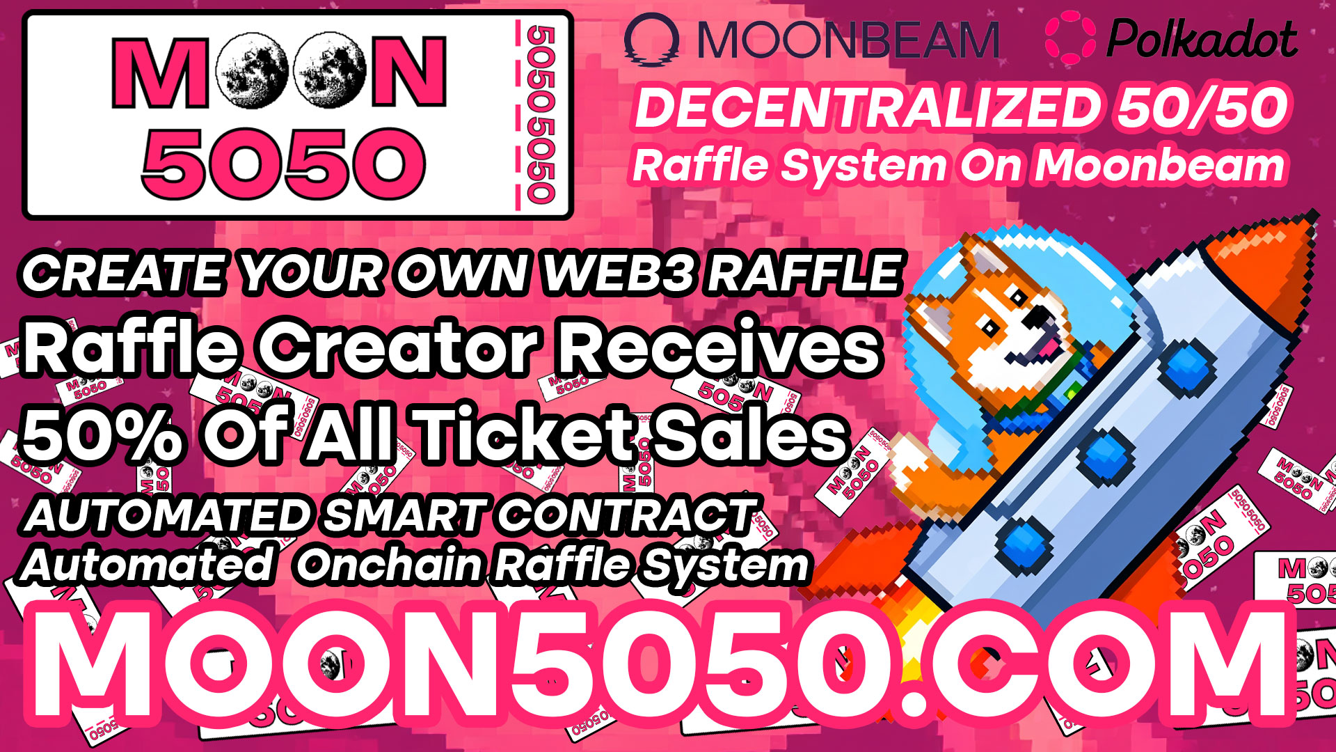 Web3 50/50 Raffle DAPP